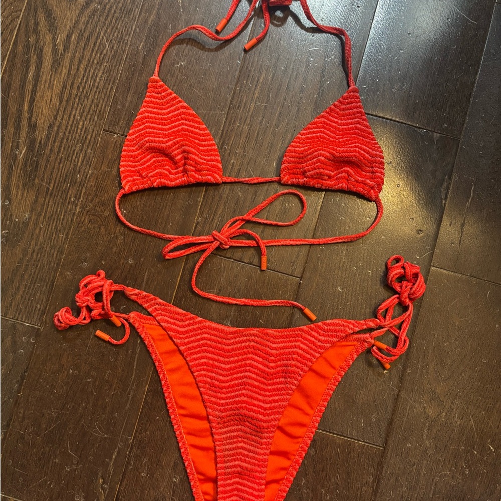 Triangl Swimwear Red Bikini